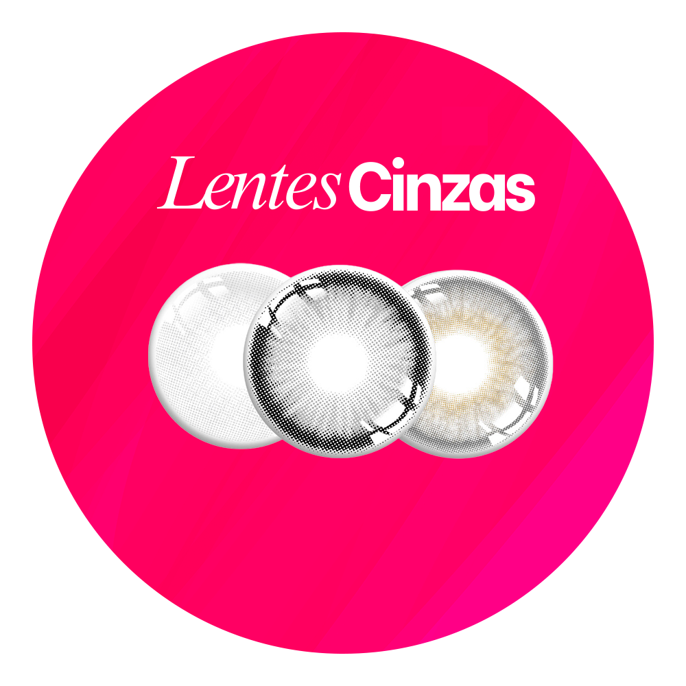 Lentes De Contato em tons Cinzas