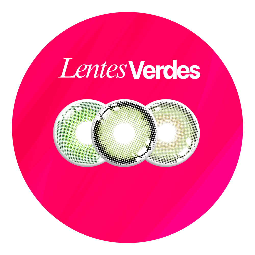 Lentes De Contato em tons Verdes
