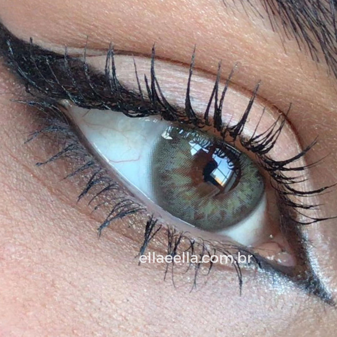 Lente de Contato Colorida - DNA Taylor Green Gray