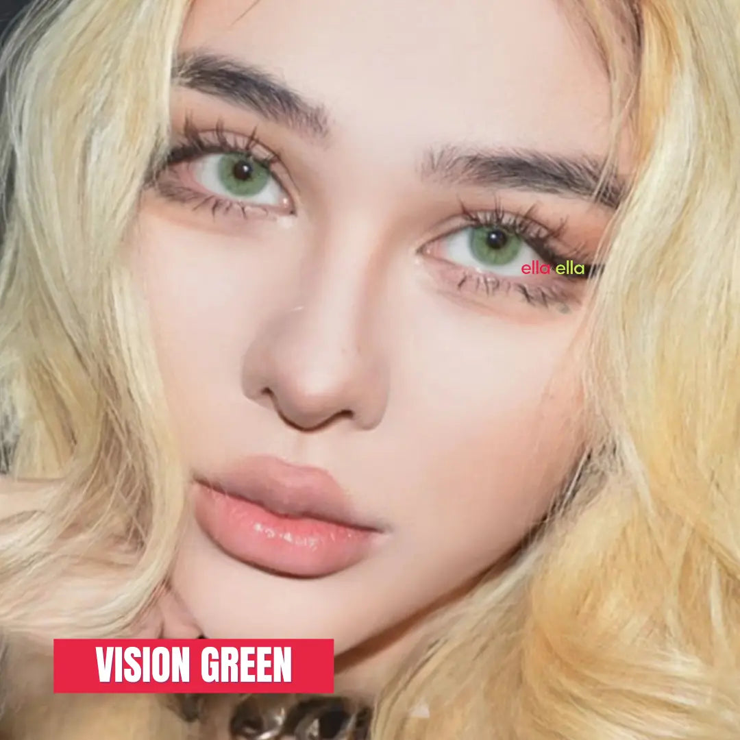 Lente de contato colorida - Vision Green