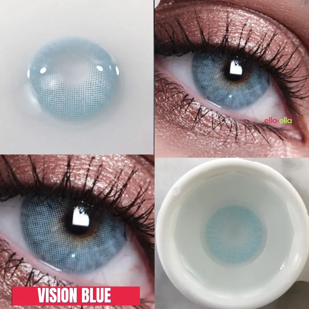 Lente de contato Colorida - Vision Blue