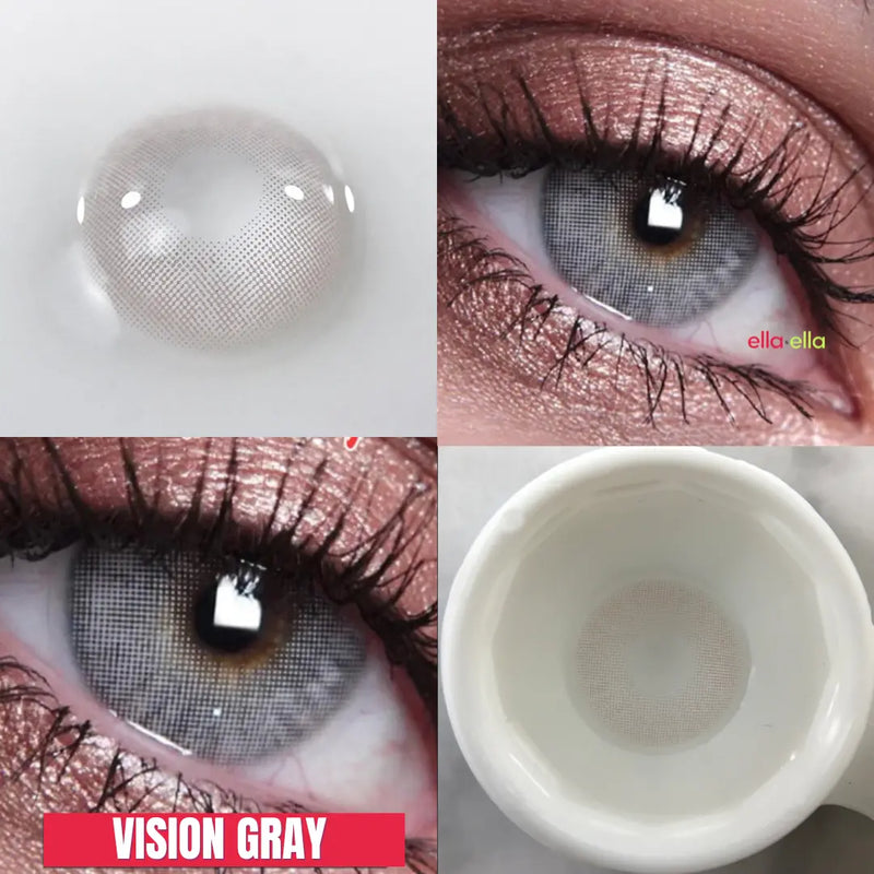 Lente de contato - Vision Gray (Disponível com grau Para Miopia)