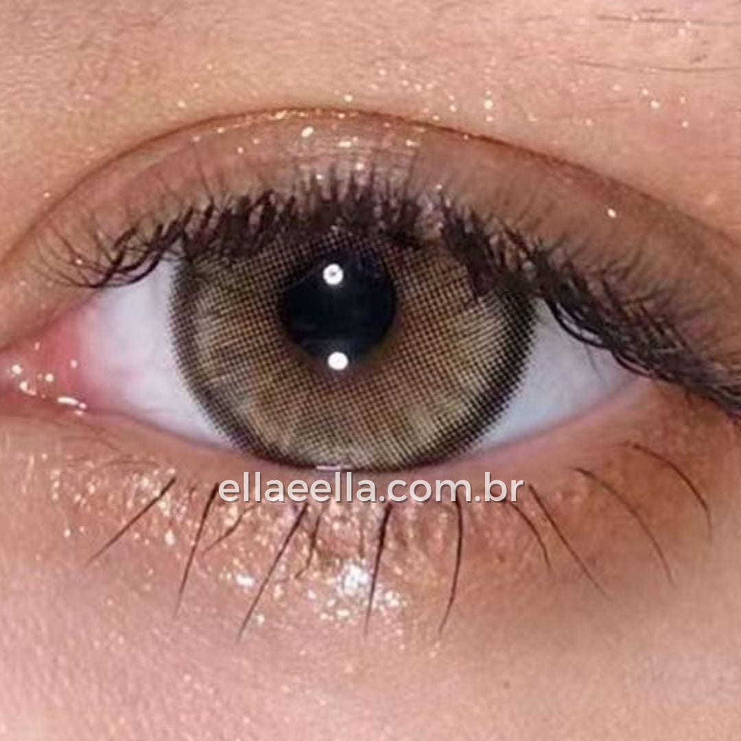 Lente de Contato Colorida - Diamond Brown