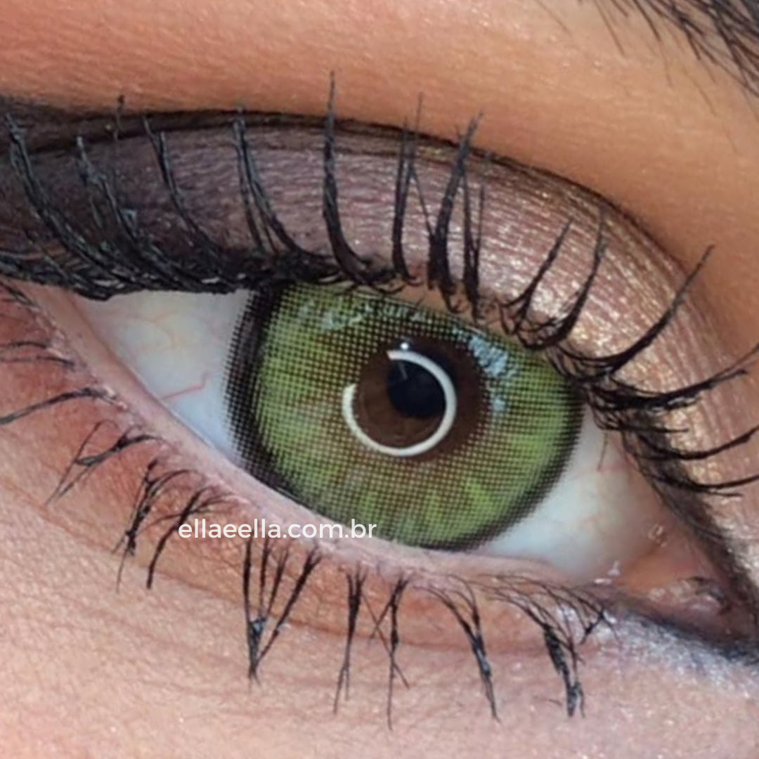 Lente de contato colorida - Diamond Green