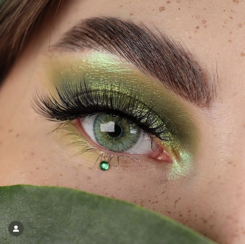 Lente de Contato Anual - Íris Green