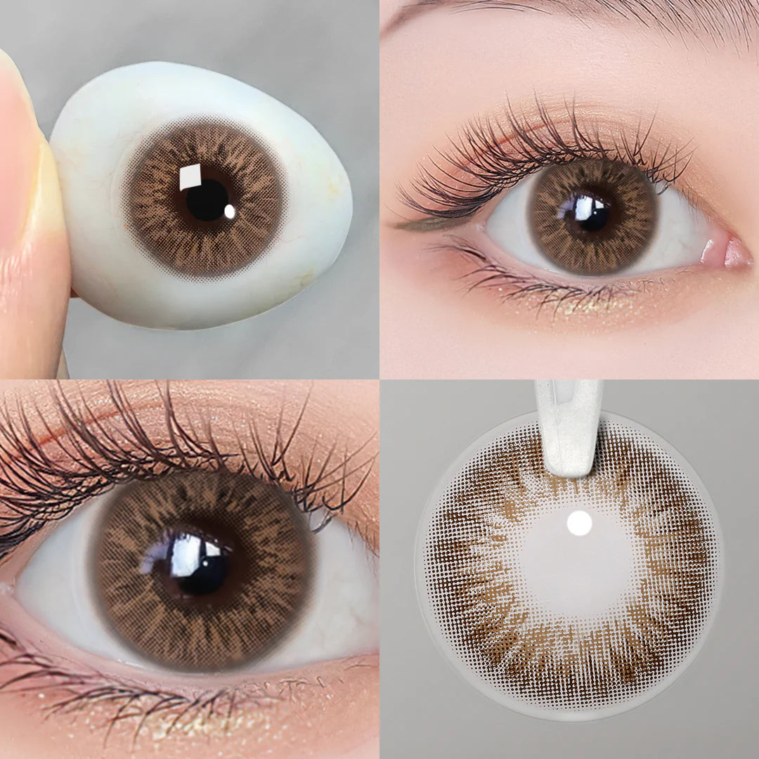 Lente de contato colorida - OMG Brown