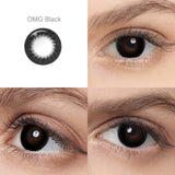 Lente De Contato Anual - OMG Black