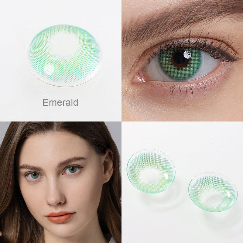 Lente de Contato Natural - Hidrocor Emerald