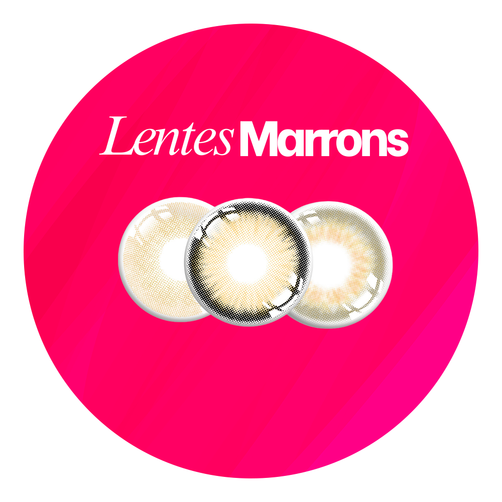 Lentes De Contato em tons Marrons