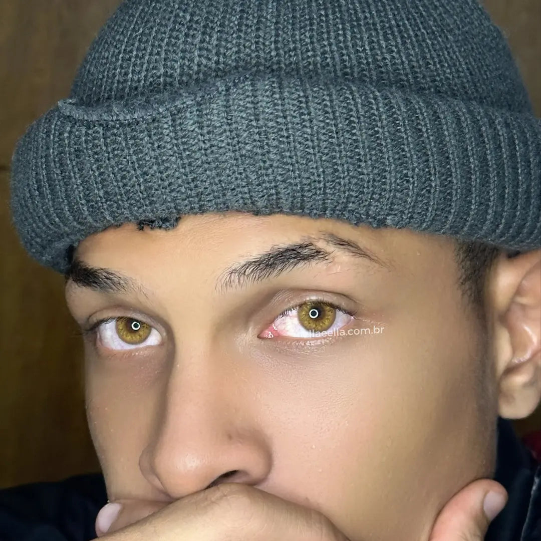 Lente de Contato Anual Russian Brown