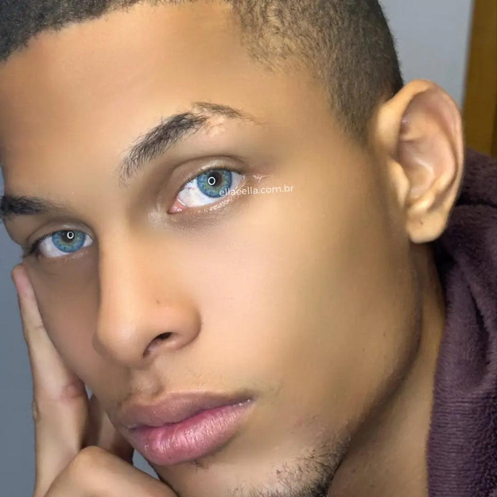 Lente de Contato Anual - Russian Blue