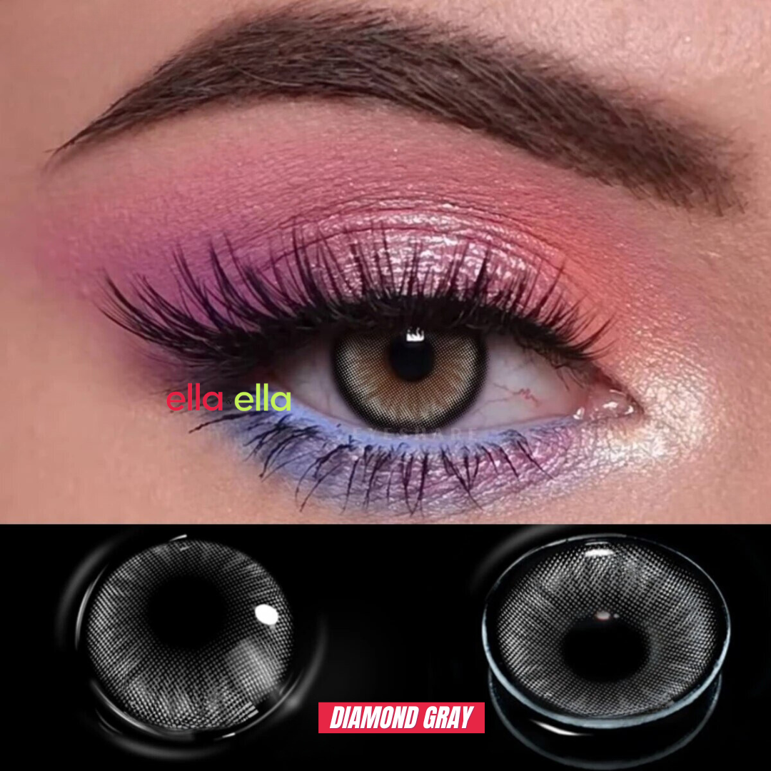 Lente de Contato Colorida - Diamond Gray