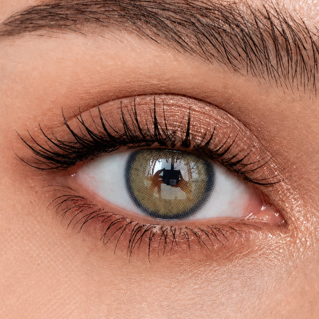 Lente de Contato Anual - Sienna Green