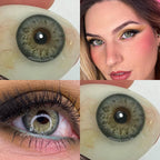 Lente De Contato Anual - Ancient Green