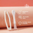Aplicador com Pinça e Ventosa para Lentes de Contato