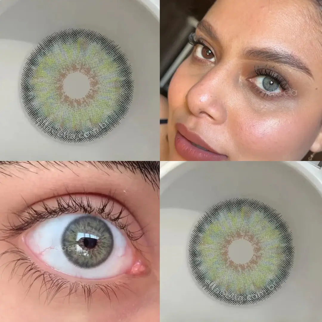 Lente De Contato Anual - Brezy Gray (Pupila Reduzida)