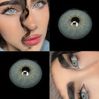 Lente de Contato Anual - Chelsea Soft Gray (Pupila Reduzida)