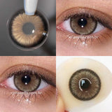 Lente de Contato Anual- Diamond Brown