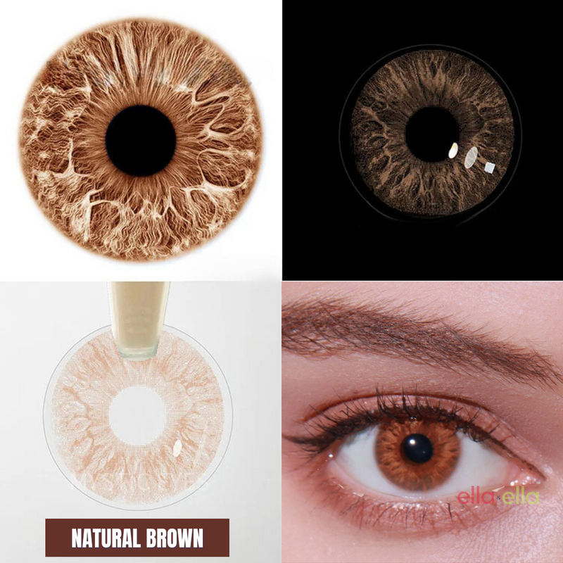 Lente de Contato Anual - Natural Brown
