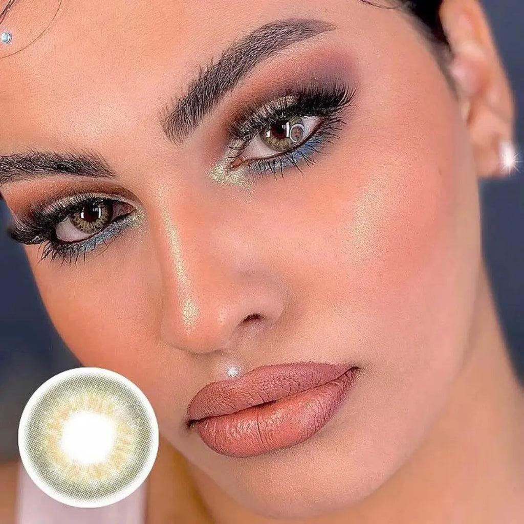 Lente de Contato Anual - DNA Taylor Brown Hazel