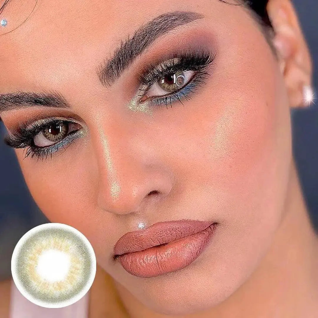 Lente de Contato Anual - DNA Taylor Brown Hazel