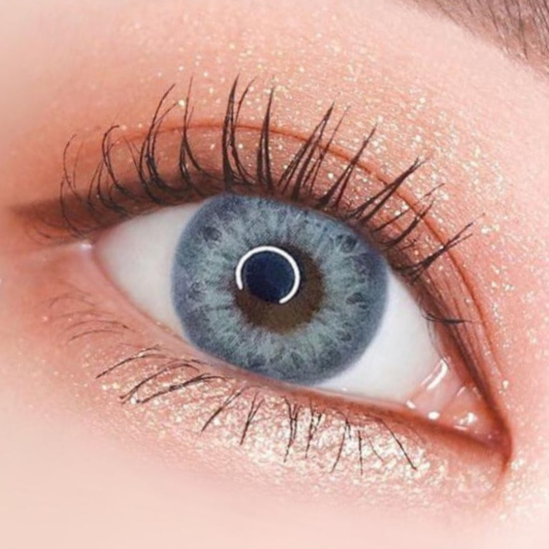 Lente de Contato Colorida - DNA Taylor Blue Gray