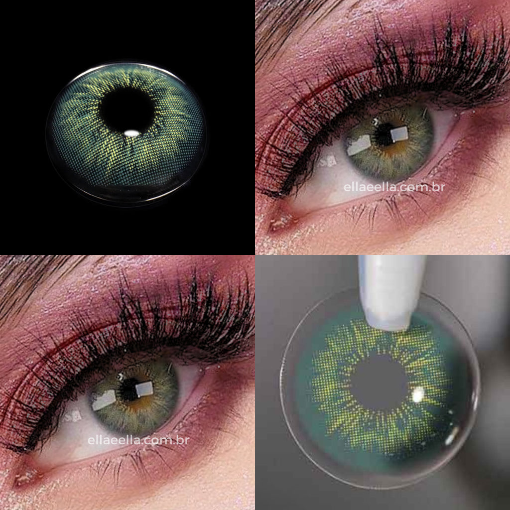 Lente de Contato Anual - Genetic Verde