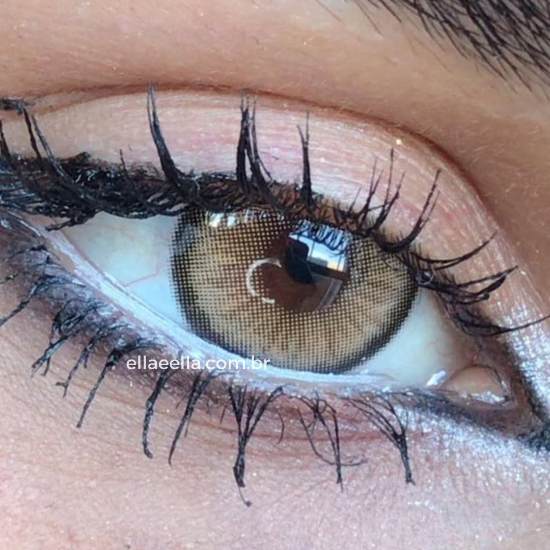 Lente de Contato Colorida - Diamond Brown