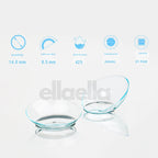 Lente de Contato Incolor com Grau para Miopia – Uso Anual