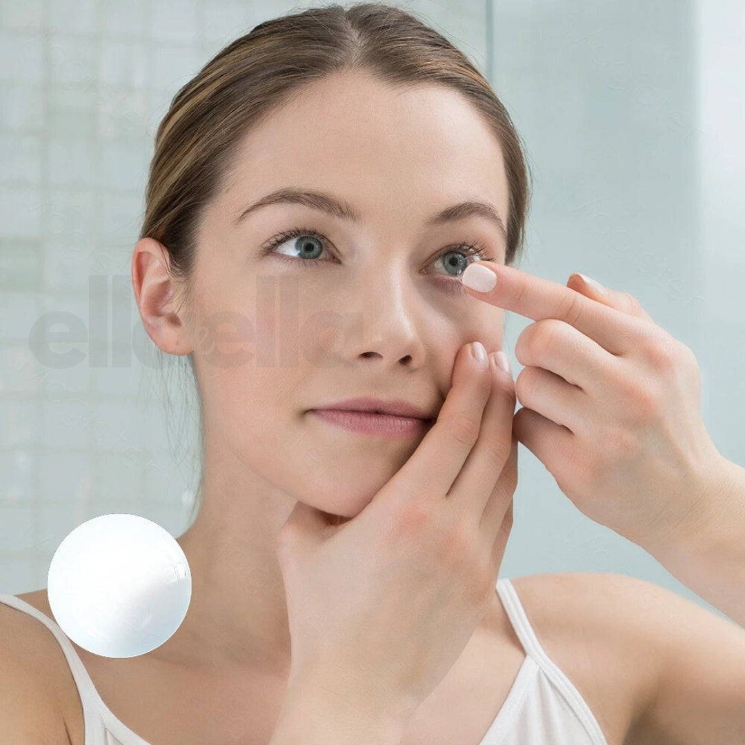 Lente de Contato Incolor com Grau para Miopia – Uso Anual