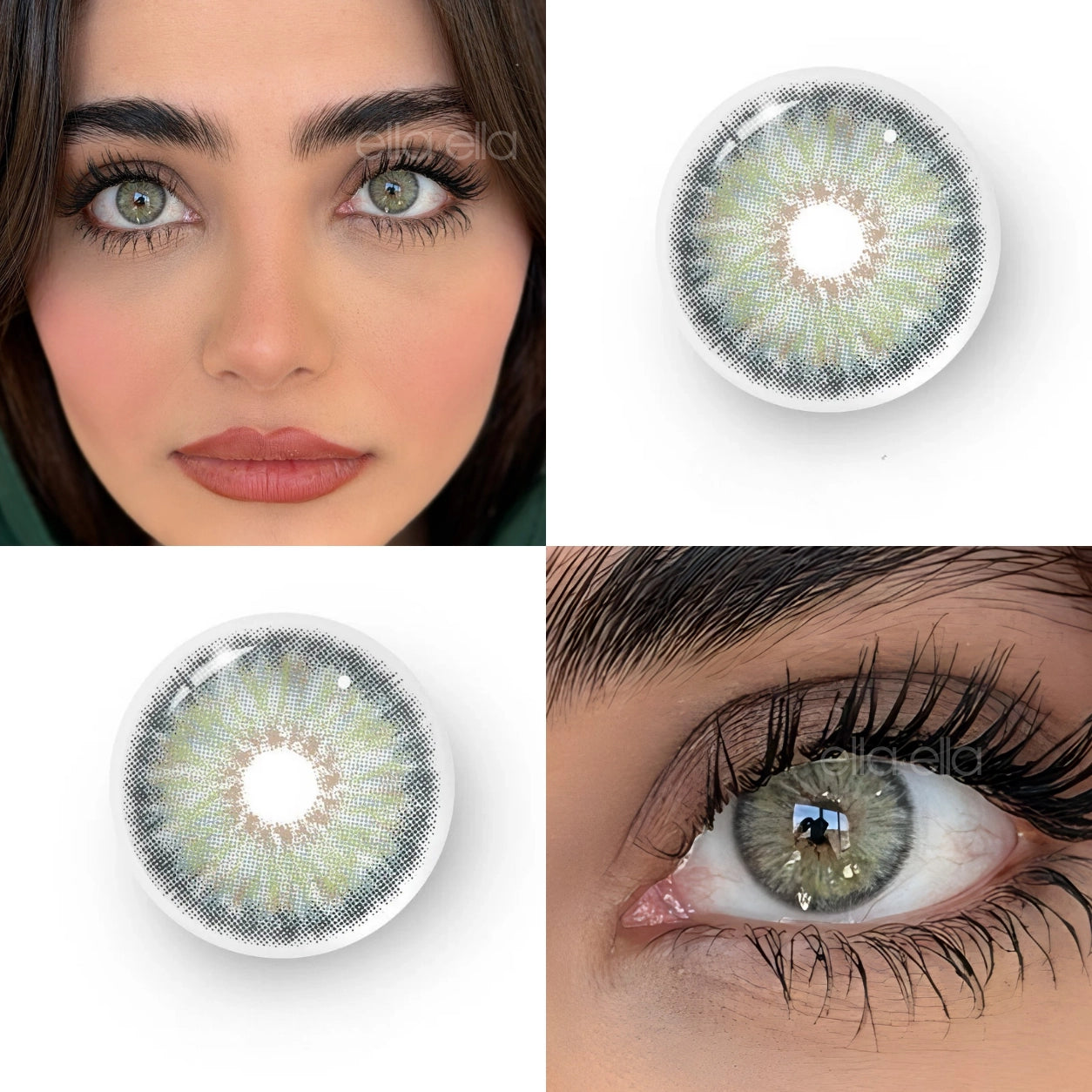 Lente De Contato Anual - Brezy Gray (Pupila Reduzida)
