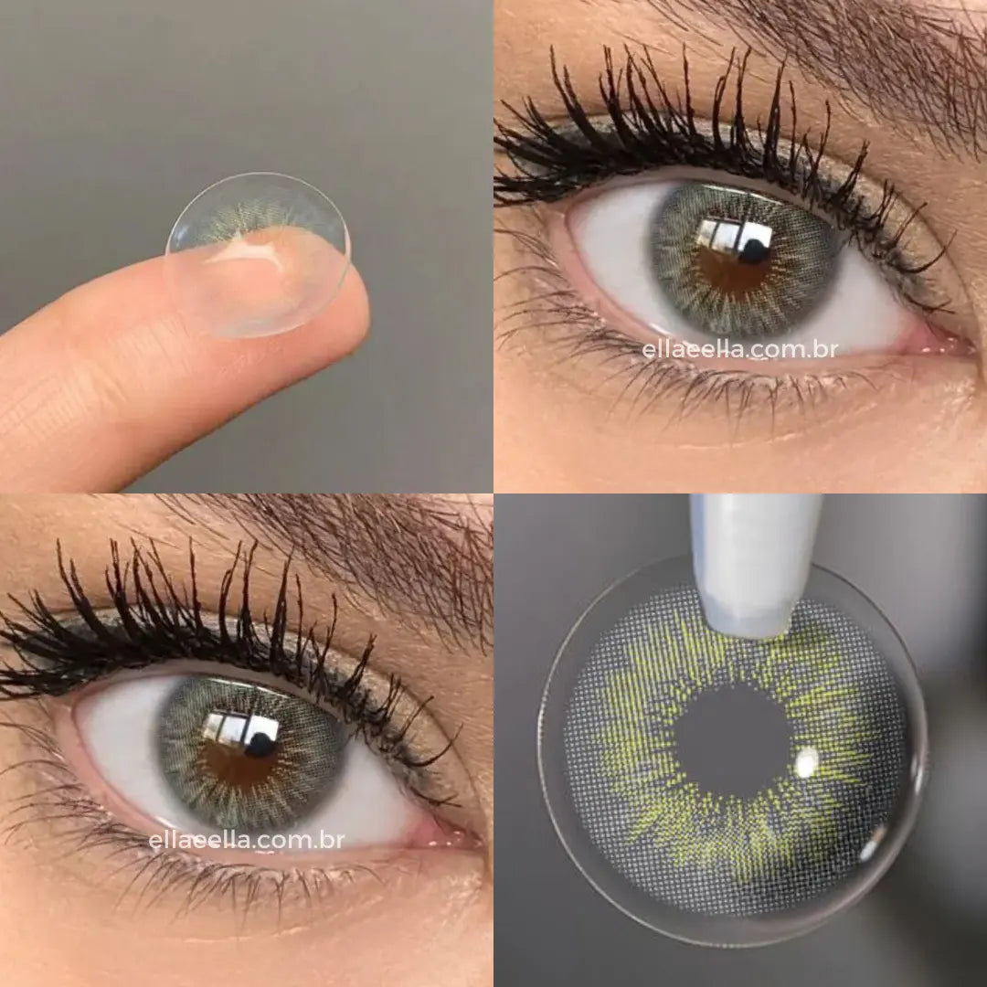Lente de Contato Anual - Genetic Cinza