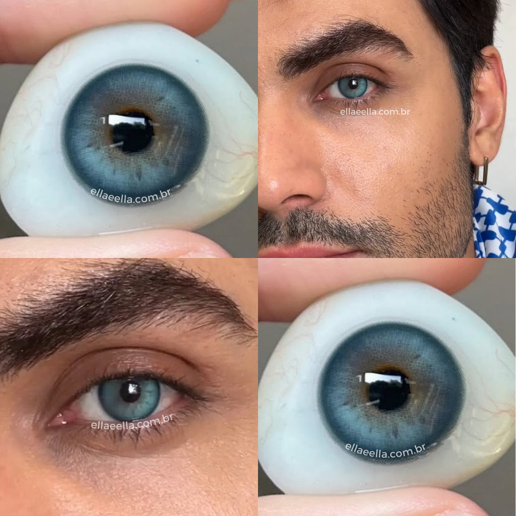 Lente De Contato Anual - Gleam Esmeralda