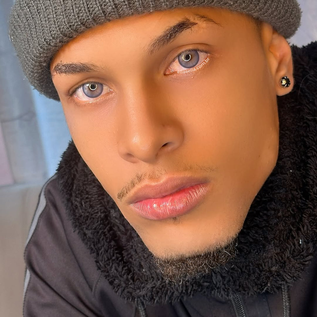 Lente De Contato Anual - Gleam Violet