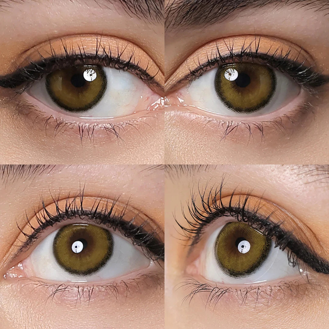 Lente De Contato Colorida - Verde Oliva