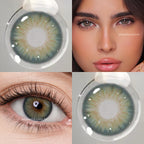 Lente De Contato Anual - Golden Esmerald