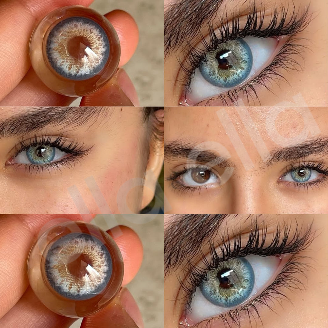 Lente De Contato Anual - Rome Blue
