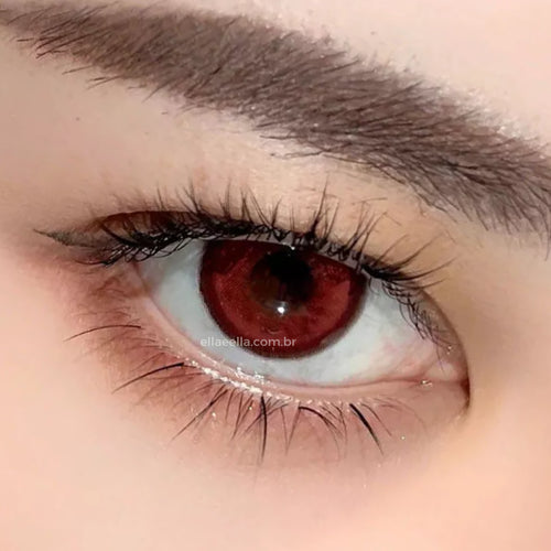 Lente De Contato Colorida - Annabelle Red