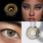 Lente De Contato Anual - Glorious Amber