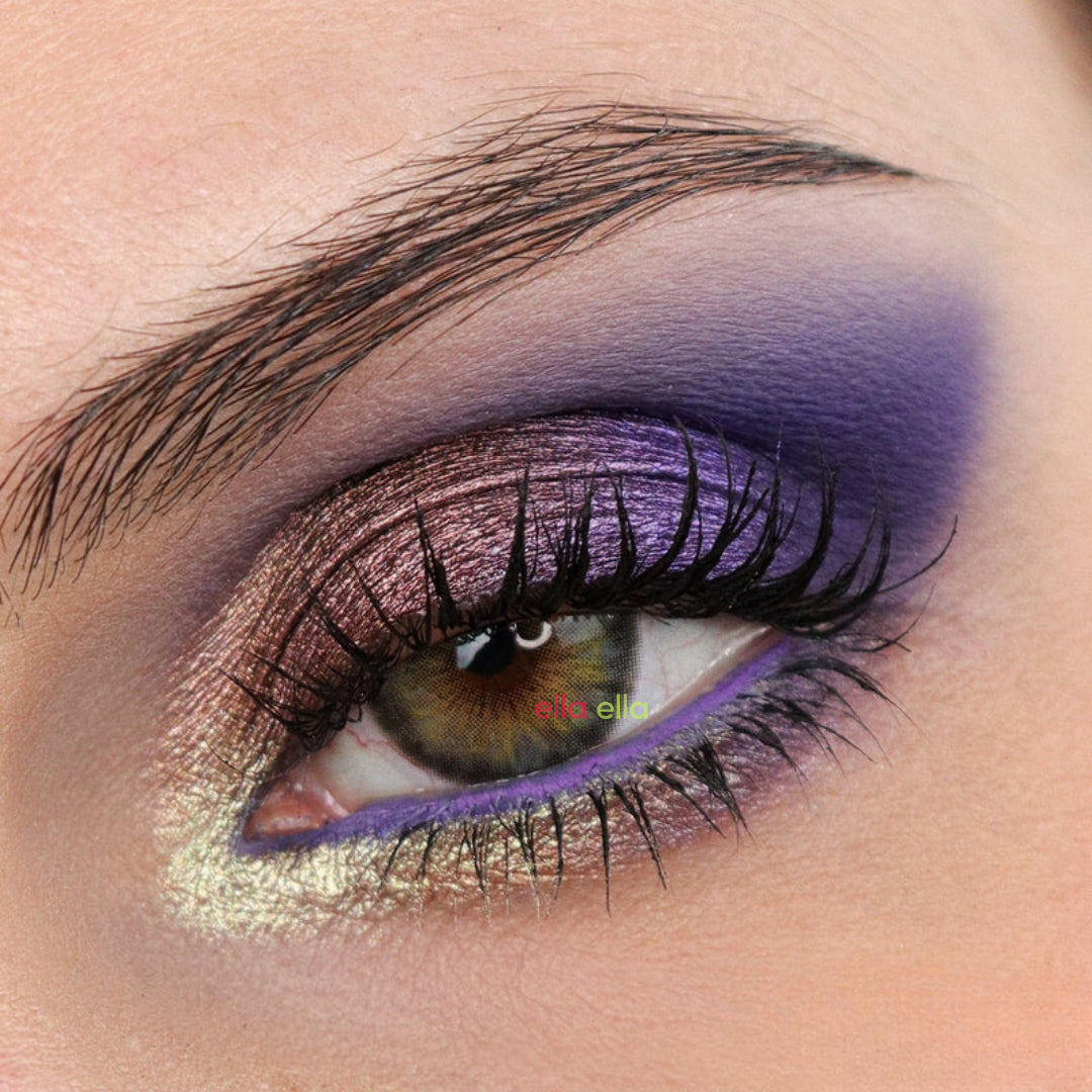 Lente De Contato Anual - Golden Esmerald