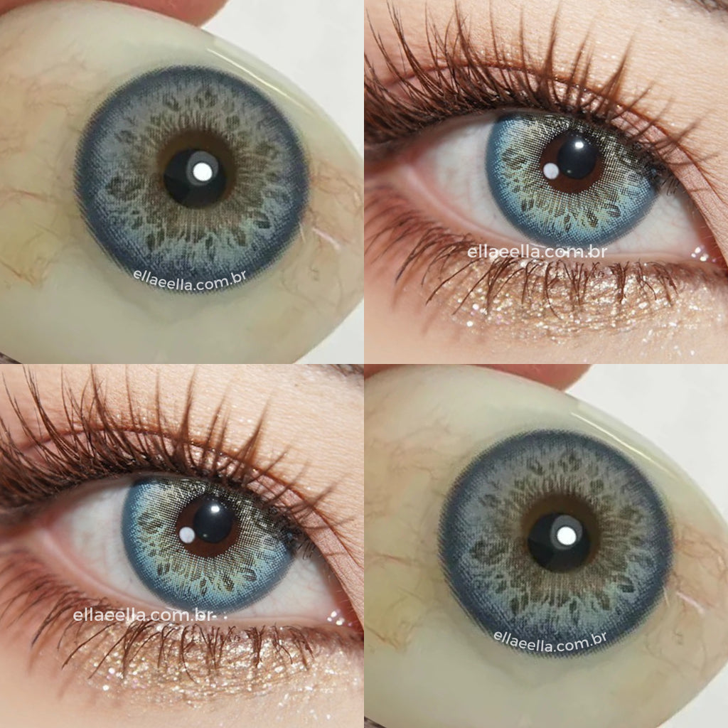 Lente De Contato Anual - Rome Blue