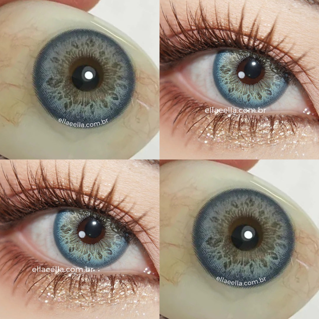 Lente De Contato Anual - Rome Blue