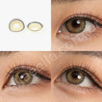 Lente De Contato Anual - Himalaya Brown