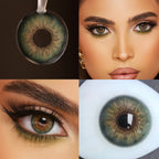 Lente De Contato Anual - Golden Esmerald