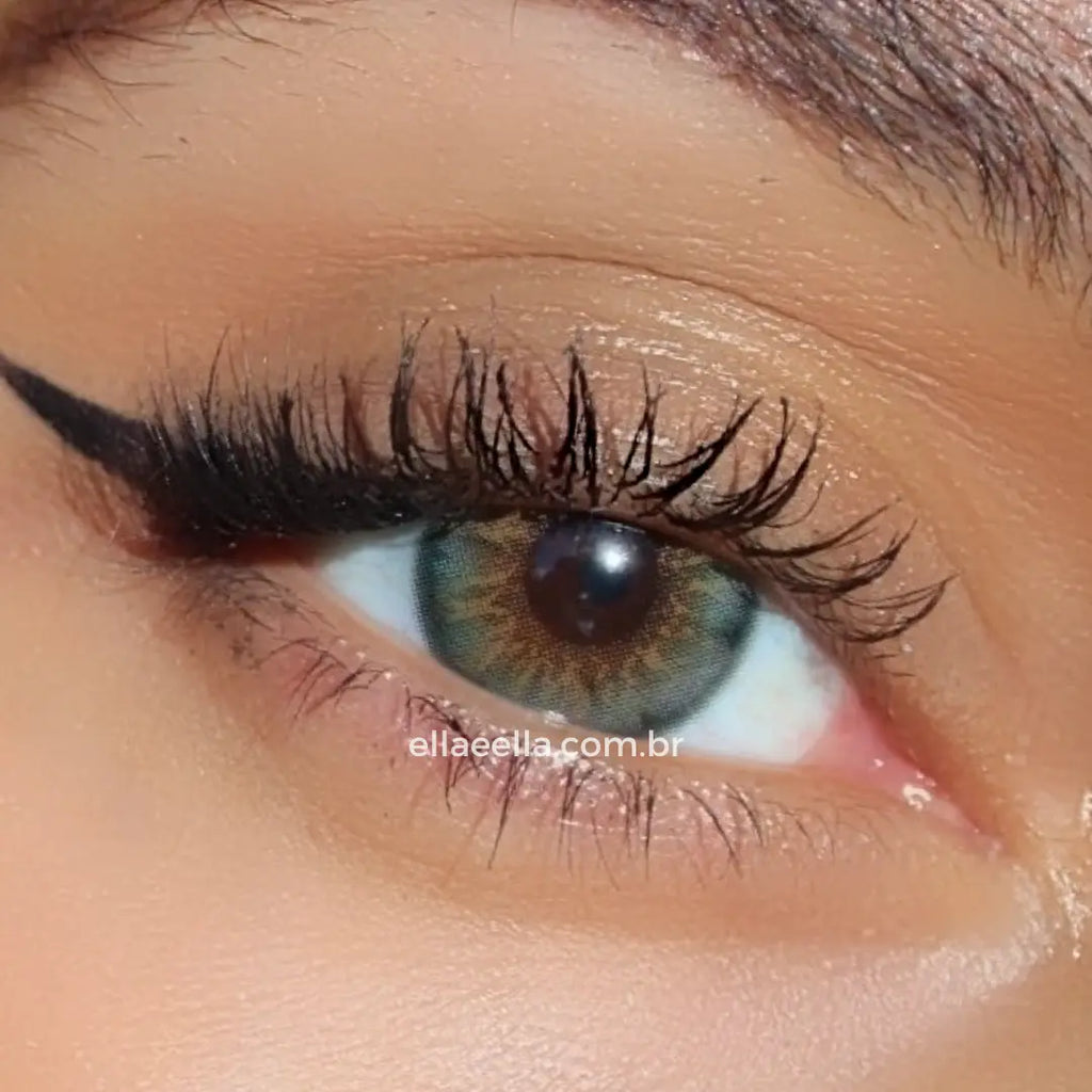 Lente De Contato Anual - Golden Esmerald