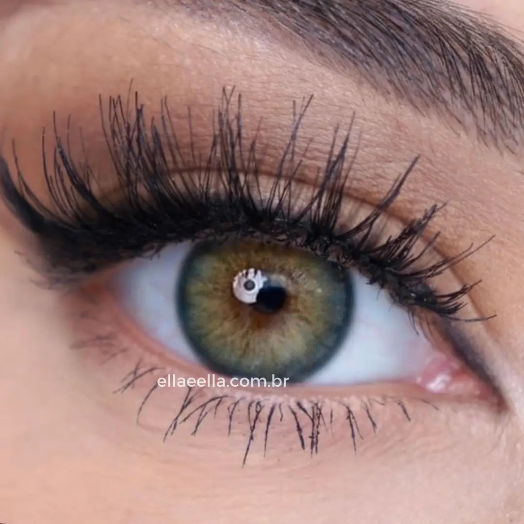 Lente De Contato Anual - Golden Esmerald