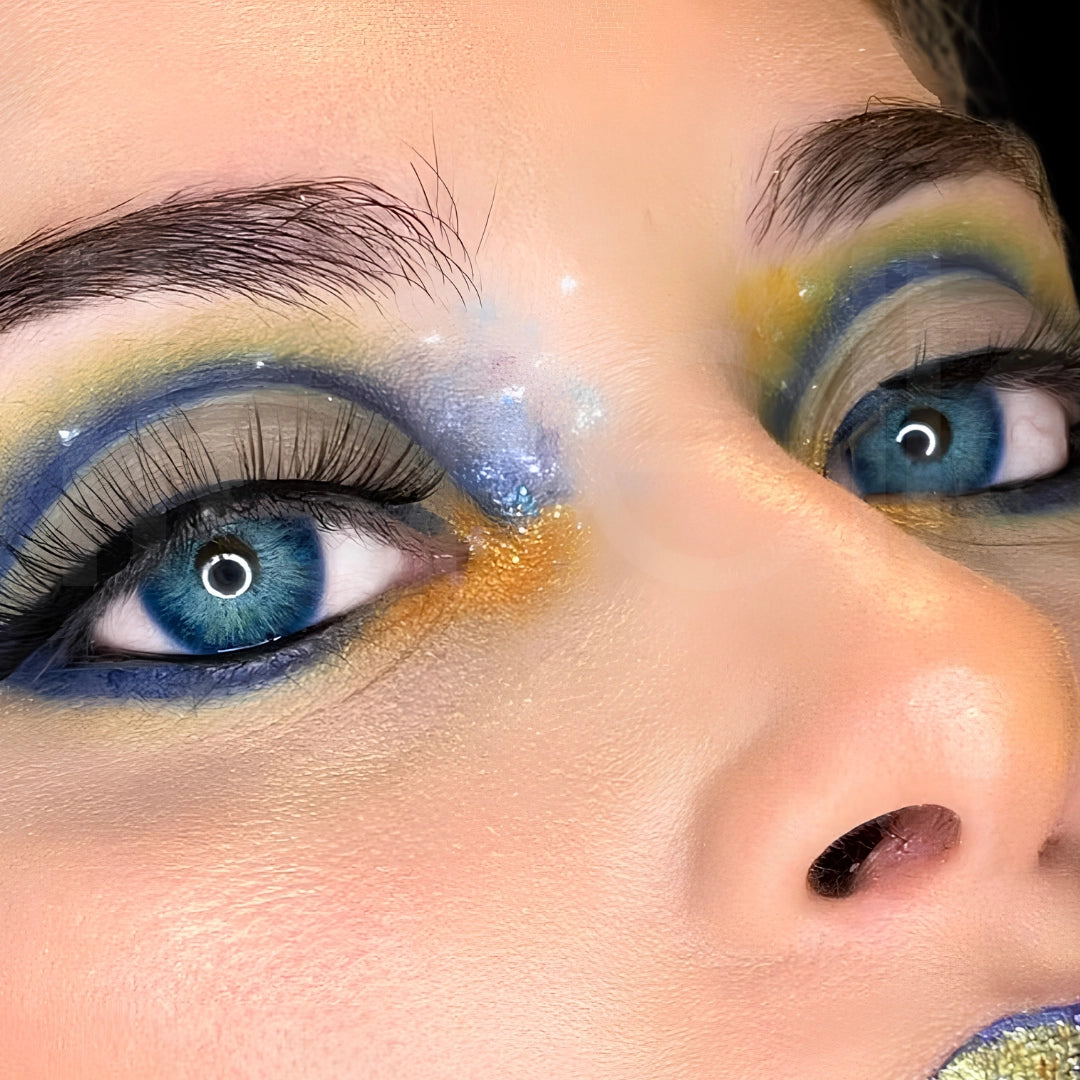 Lente de contato Colorida - Pittaya Azul