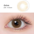 Lente de Contato Anual - Queen Ochre