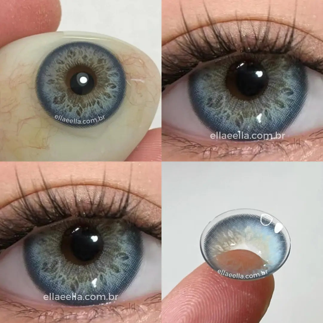 Lente De Contato Anual - Rome Blue