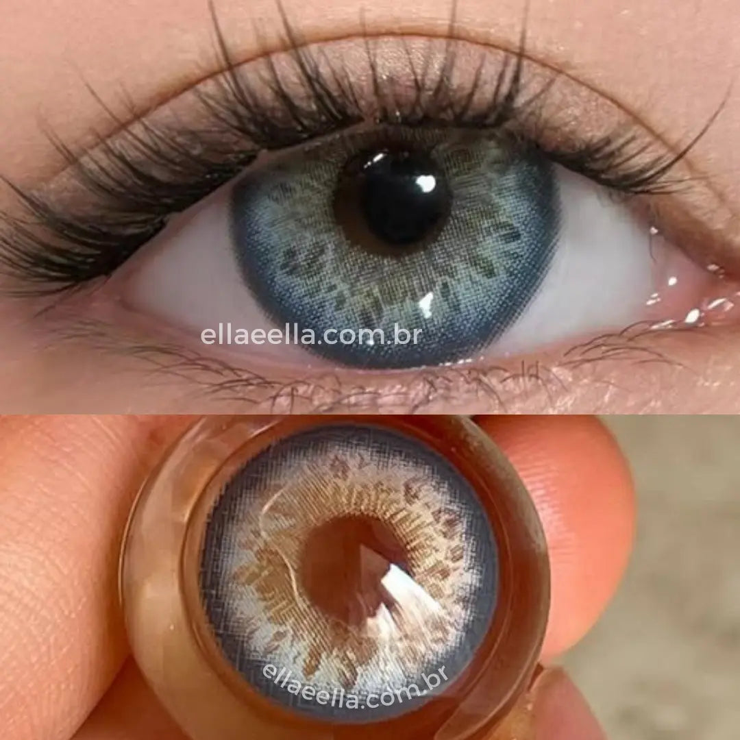 Lente De Contato Anual - Rome Blue